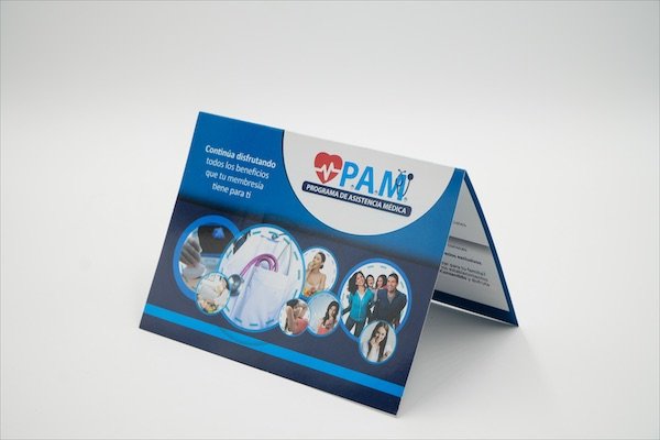 PAM — díptico institucional